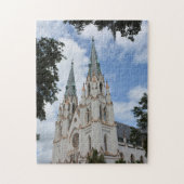 Cathedraal Basilica van Sint-John de Baptist Savan Legpuzzel (Verticaal)