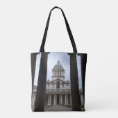 Cathedraal Canvas tas (Achterkant)