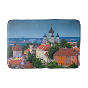 Cathedraal en Cityscape Estland Badmat
