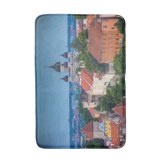 Cathedraal en Cityscape | Estland Badmat (Voorkant Verticaal)