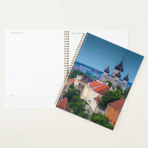 Cathedraal en Cityscape Estland Planner