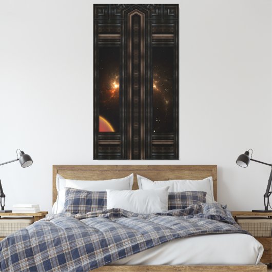 Cathedraal Passage Canvas Afdruk (Insitu (Slaapkamer))