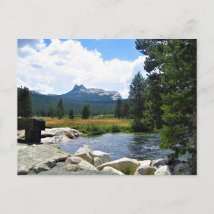 Cathedraal Peak in Tuolumne Meadows, Yosemite, CA Briefkaart