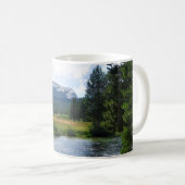 Cathedraal Peak in Tuolumne Meadows, Yosemite, CA Koffiemok (Voorkant rechts)