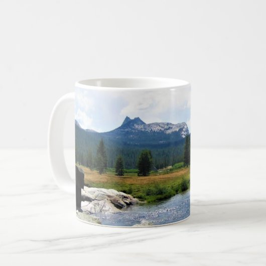 Cathedraal Peak in Tuolumne Meadows, Yosemite, CA Koffiemok (Voorkant links)
