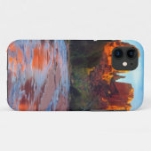 Cathedraal Rock reflecteert in Oak Creek op Sunset Case-Mate iPhone Case (Achterkant (horizontaal))