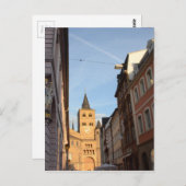 Cathedraal Uitzicht Trier Briefkaart (Voorkant / Achterkant)