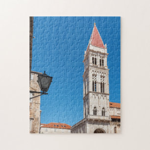 Cathedraal van de toren van St Lawrence in Trogir Legpuzzel
