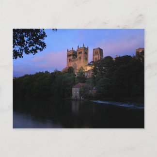 Cathedraal van Durham bij Sunset Briefkaart