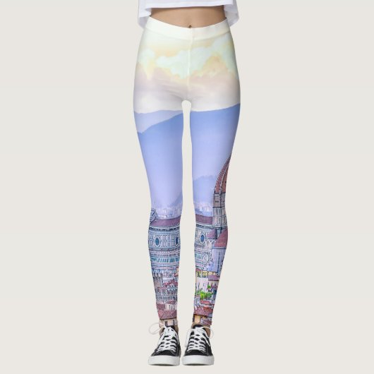 Cathedraal van Santa Maria del Fiore Artwork | Leggings (Voorkant)