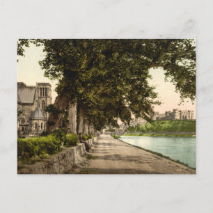Cathedral and Castle, Inverness, Schotland Briefkaart