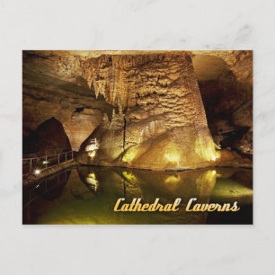 Cathedral Caverns State Park, Alabama Briefkaart
