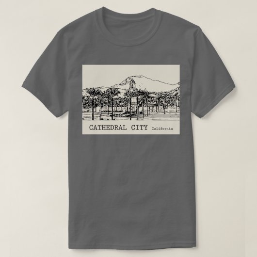 Cathedral City California TShirt 2 (Design devant)