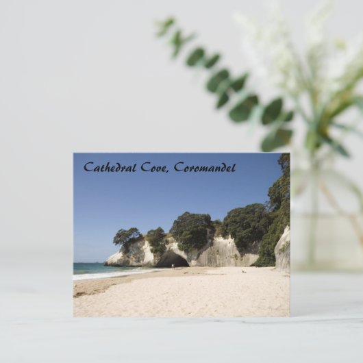 Cathedral Cove, Coromandel Briefkaart (Staand voorkant)