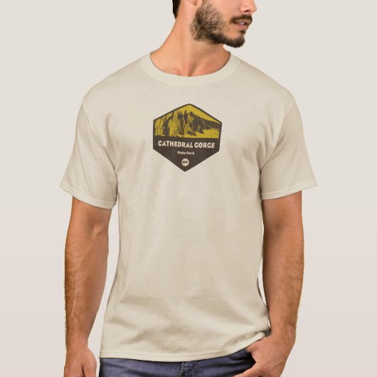 Cathedral Gorge State Park T-shirt (Voorkant)