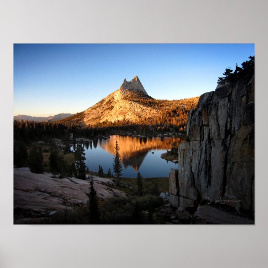 Cathedral Peak Sunset - John Muir Trail - Yosemite Poster (Voorkant)