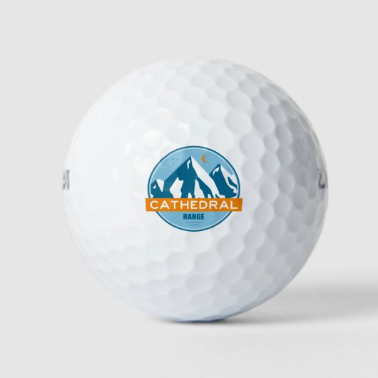 Cathedral Range California Golfballen (Voorkant)