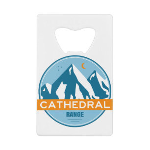 Cathedral Range California Kredietkaart Flessenopener