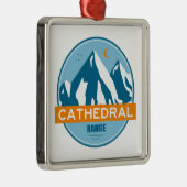Cathedral Range California Metalen Ornament (Rechts)