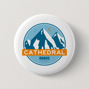 Cathedral Range California Ronde Button 5,7 Cm
