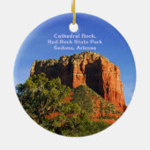 Cathedral Rock, Arizona Ornament (Achterkant)