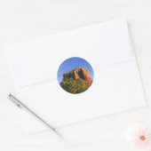 Cathedral Rock, Arizona Ronde Sticker (Envelop)