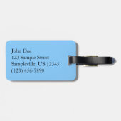 Cathedral Rock in Sedona Arizona Monument Bagagelabel (Achterkant horizontaal)