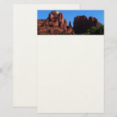 Cathedral Rock in Sedona Arizona Monument Briefpapier (Voorkant / Achterkant)