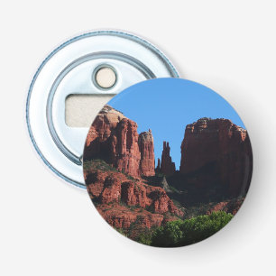 Cathedral Rock in Sedona Arizona Monument Button Flesopener