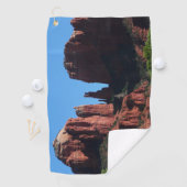 Cathedral Rock in Sedona Arizona Monument Golfhanddoek (Insitu)