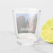 Cathedral Rock in Sedona Arizona Monument Shot Glas (Achterkant)