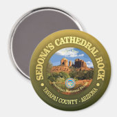 Cathedral Rock (rd) Magneet (Voorkant / Achterkant)
