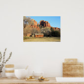 Cathedral Rock Scene Poster (Keuken)