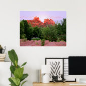 Cathedral Rock Sedona Poster (Thuiskantoor)