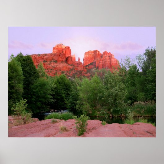 Cathedral Rock Sedona Poster (Voorkant)