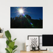 Cathedral Rock Vortex horizontaal Poster (Thuiskantoor)