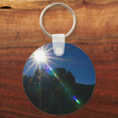 Cathedral Rock Vortex horizontaal Sleutelhanger (Voorkant)