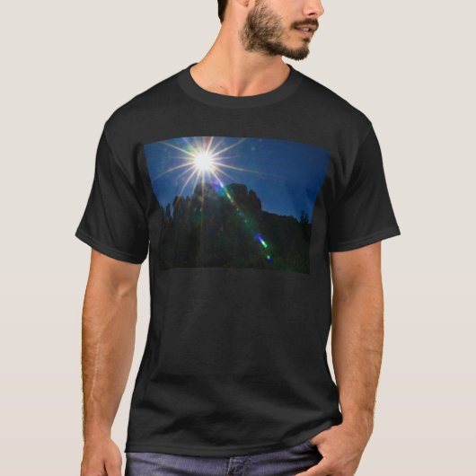 Cathedral Rock Vortex horizontaal T-shirt (Voorkant)