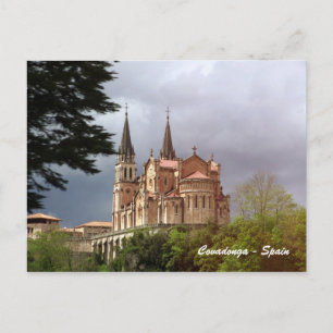 Cathedral Santa Maria La Real de Covadonga Briefkaart