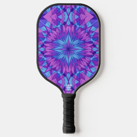 Cathedral Star Pickleball Paddle (Voorkant)