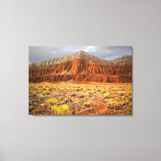 Cathedral Valley Canvas Afdruk