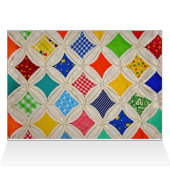 Cathedral Window Quilt Anniversaire (Intérieur Horizontal (Haut))