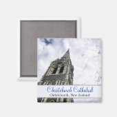 Cathédrale Christ Church, Magnet Nouvelle-Zélande (Recto/Verso)