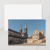 Cathédrale de Bamberg, Allemagne Carte (Devant / Derrière)