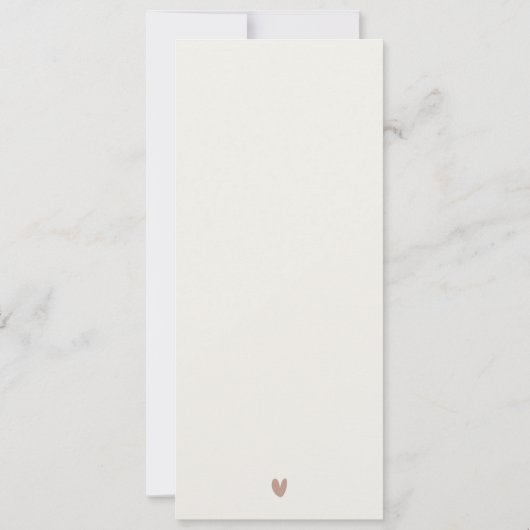 Cathédrale de Barcelone Espagne Carte Mariage Menu (Dos)