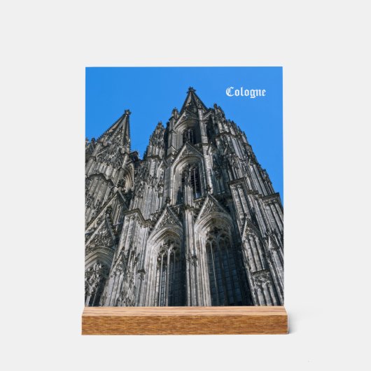 Cathédrale de Cologne Aimant Flexi Premium (Recto)