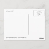 Cathédrale d'Ely, carte postale britannique (Dos)