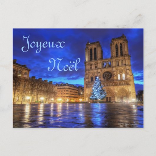 Cathédrale Notre-Dame de Paris Briefkaart (Voorkant)