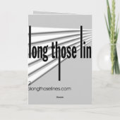 Cathédrale Saint-Louis CARTE DE REMERCIEMENT (Dos)