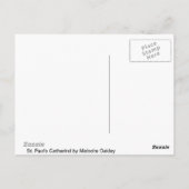 Cathédrale Saint-Paul, Londres Carte postale (Dos)
